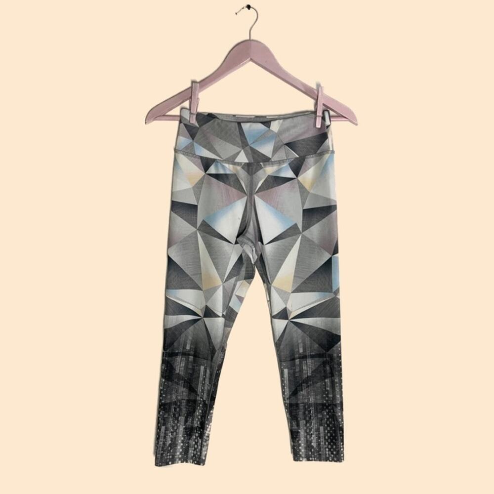 Printed athletic leggings Size Small